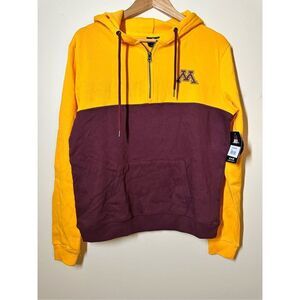University of Minnesota Golden Gophers Pull Over Sweater Womens Size Large